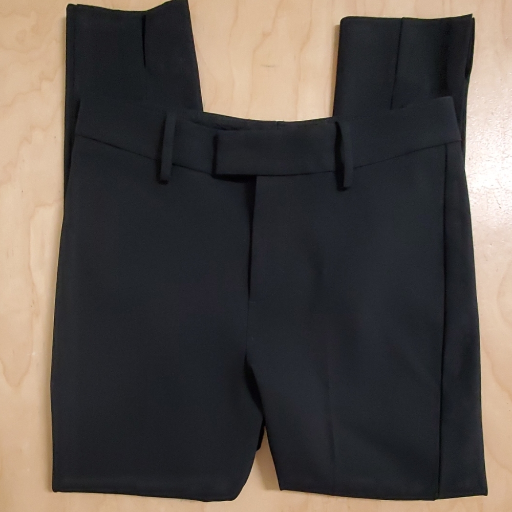 AYR CROPPED BLACK SKINNY PANTS, size 6 (28)